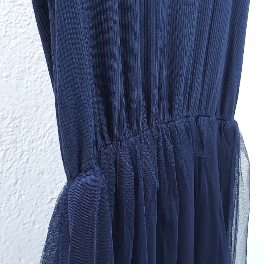 O2 Collection Ribbed Tank Tulle Dress - Picture 9 of 14